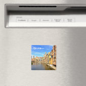 Girona fridge magnet van Velvet Escape Magneet (Insitu (Vaatwasser))