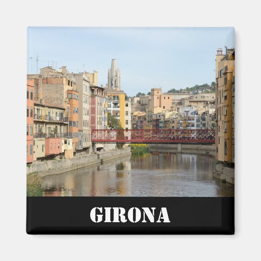 Girona (Girona) Magnet Magneet (Voorkant)