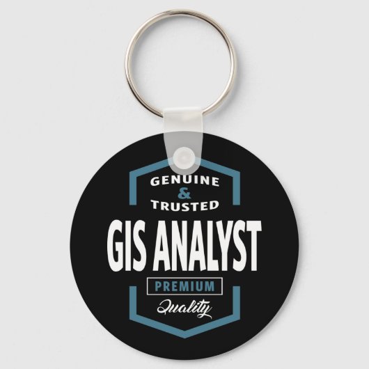 Gis Analyst | Cadeauideeën Sleutelhanger (Voorkant)