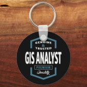 Gis Analyst | Cadeauideeën Sleutelhanger (Voorkant)