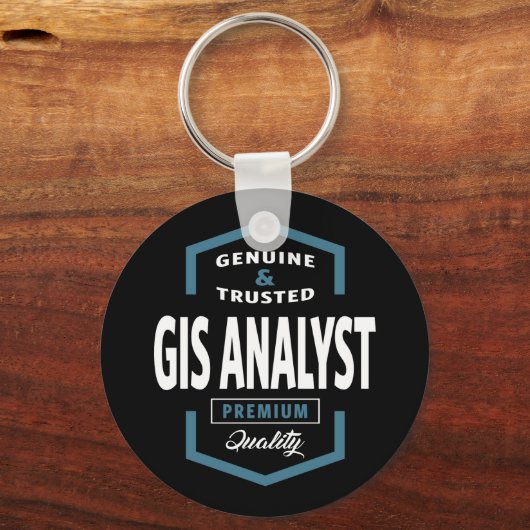 Gis Analyst | Cadeauideeën Sleutelhanger (Voorkant)