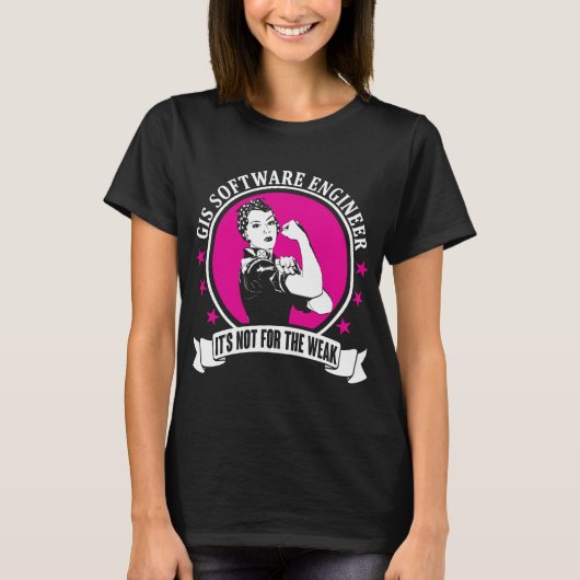 GIS-software engineer T-shirt (Voorkant)