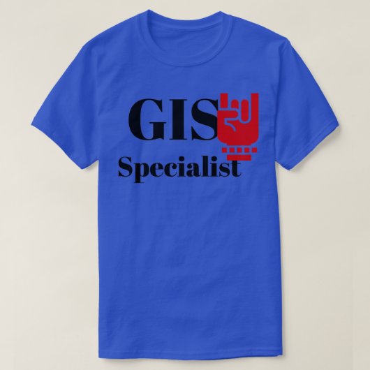GIS-specialist T-shirt (Design voorkant)
