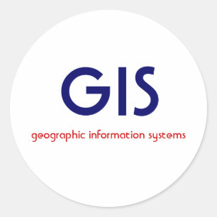 GIS-Sticker Ronde Sticker