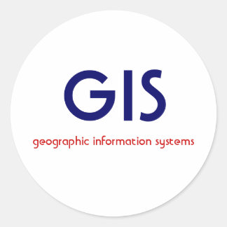 GIS-Sticker Ronde Sticker