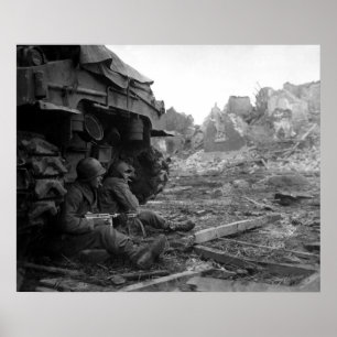 GI's te Geich, 1944 Poster