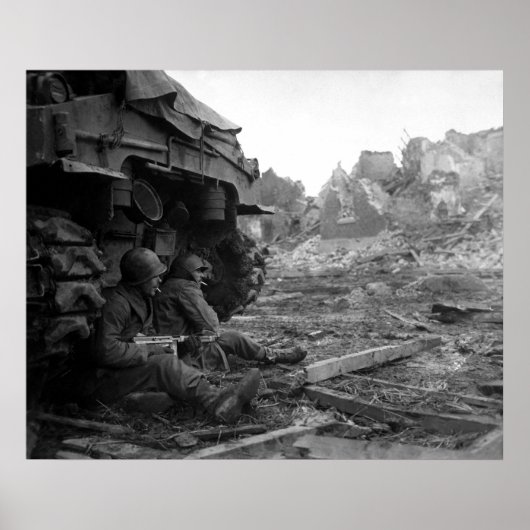 GI's te Geich, 1944 Poster (Voorkant)