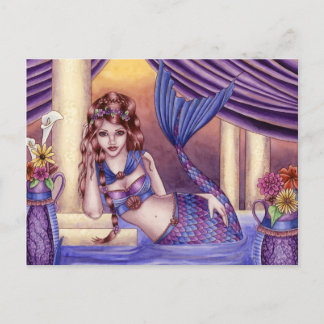 Giselle - Carte postale de sirène romaine