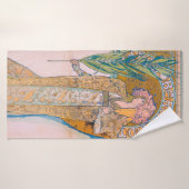 Gismonda, Sarah Bernhardt, Mucha (Serviette de bain)
