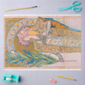 Gismonda, Sarah Bernhardt, Mucha Tissuepapier (Craft)