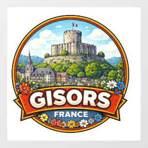 Gisors Frankrijk Raamsticker