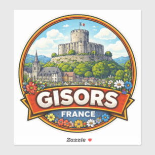 Gisors Frankrijk  Sticker