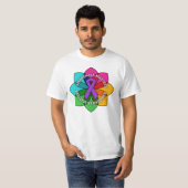GIST Cancer Awareness Matts Petals T-shirt (Voorkant volledig)
