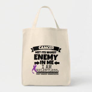 GIST-kanker kreeg zijn ergste vijand bij mij Tote Bag