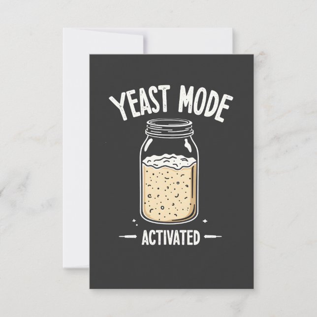 Gist Modus Geactiveerd Bakken Koken Chef  (Voorkant)