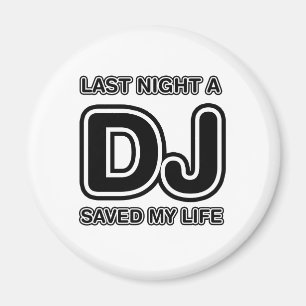 Gisteravond heeft een DJ mijn leven gered - Disk J Magneet