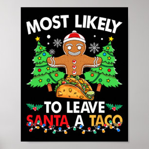 Gisteren wilde ik echt taco's en nu eet ik poster