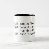 Git Add Coffee Mok (Center)