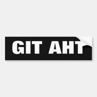 Git Aht - Pittsburgh Pride Bumpersticker