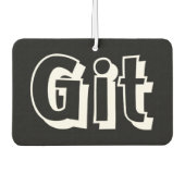 Git Air Freshener Luchtverfrisser (Voorkant)