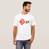 Git Authentic Draag T-shirt (Voorkant volledig)