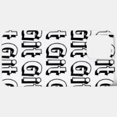 Git Case-Mate iPhone Case (Achterkant (horizontaal))