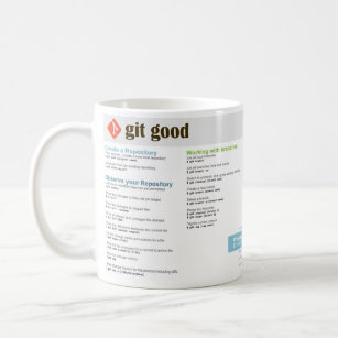 'Git Good' Git Cheatsheet Mug