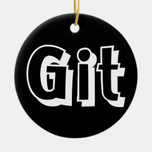 Git Keramisch Ornament