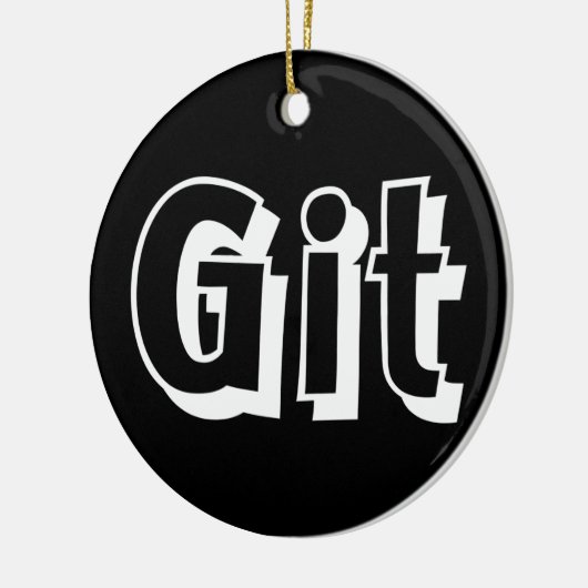Git Keramisch Ornament (Links)
