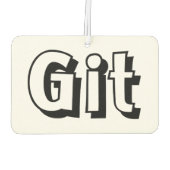 Git Luchtverfrisser (Achterkant)