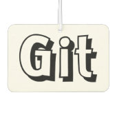 Git Luchtverfrisser (Voorkant)