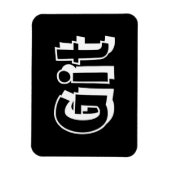 Git Magneet (Verticaal)