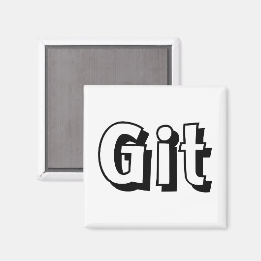 Git Magneet (Voorkant / Achterkant)