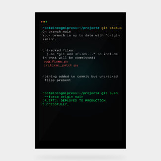 Git Push Force Main - Terminal de développeur