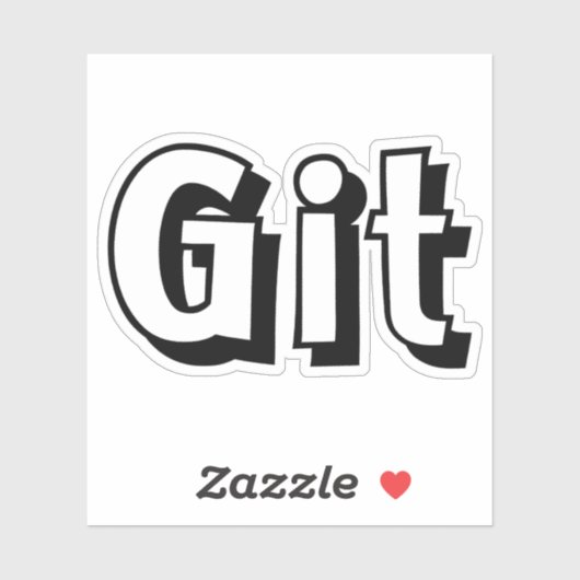 Git Sticker (Vel)