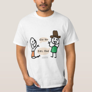 Git Yer 38L Cowboy Pet T-Shirt van RoseWrites
