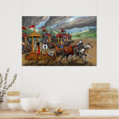 Gita van de Mahabharat Poster (Keuken)