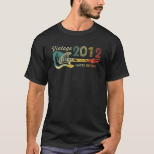 Gitaar 10 Jaar Oud Vintage 2012 T-shirt