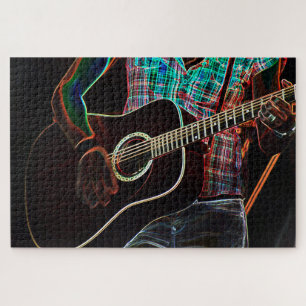Gitaar 1 20x30 1014pc jpa legpuzzel