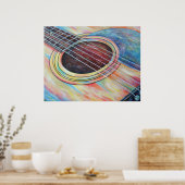 gitaar 2 poster (Keuken)