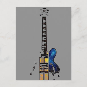 Gitaar 4 pccna briefkaart
