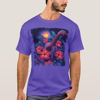 Gitaar 80s Look vriend T-shirt