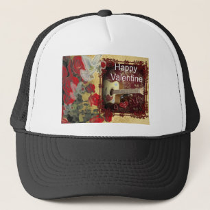 gitaar: African Brown Beauty Valentijnsdag Trucker Pet