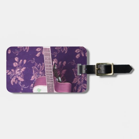 gitaar: African Vibe Style Dream Bagagelabel (Voorkant horizontaal)