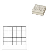 Gitaar akkoord Rubber Stamp Rubberstempel (Gestempeld)