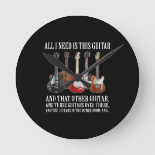 gitaar   Alles wat ik nodig heb is deze gitaar elk Ronde Klok
