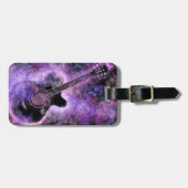 Gitaar Bagage Label (Voorkant horizontaal)