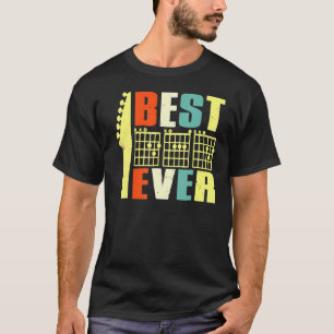 Gitaar Beste Papa Ooit Akkoord Gitarist Vaderdag T-shirt