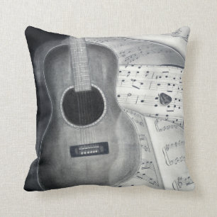 Gitaar & Bladmuziek Kussen