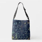 Gitaar Bloemen Crossbody Bag Crossbody Tas (Achterkant)